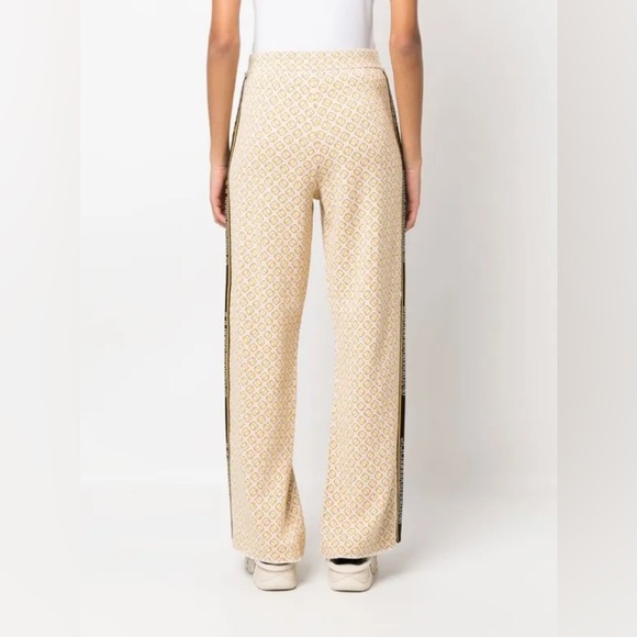 J.Lindeberg monogram-print logo-tape trousers - Picture 3 of 5